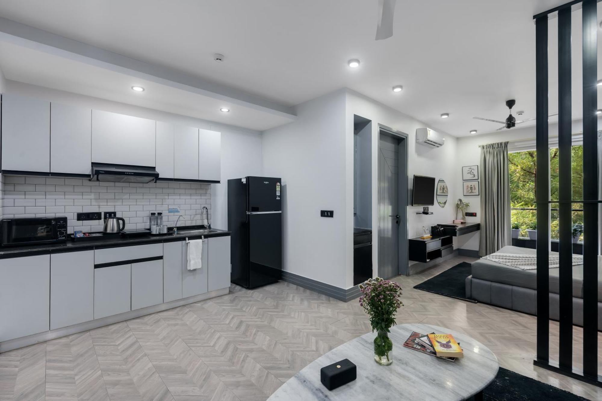 Bedchambers Serviced Apartments - Cyber City Gurgaon Exterior foto